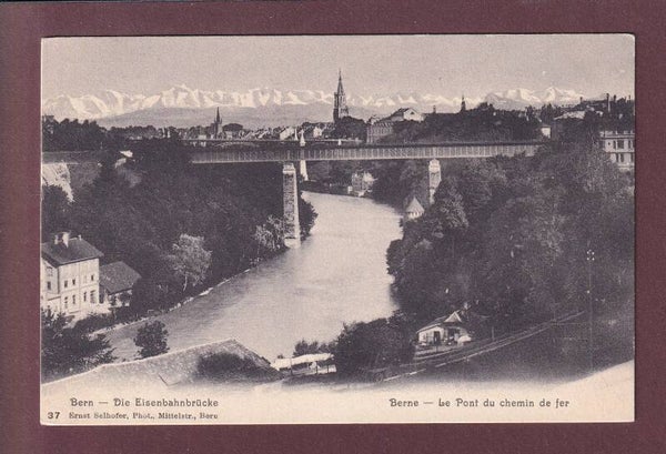 BERN - Eisenbahnbrücke