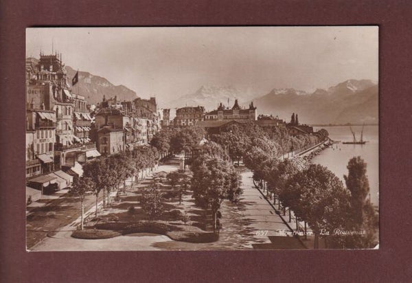 MONTREUX - La Rouvenaz - 1921