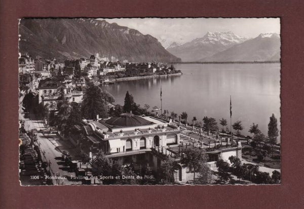 MONTREUX - Pavillon des Sports - 1939 // pli //