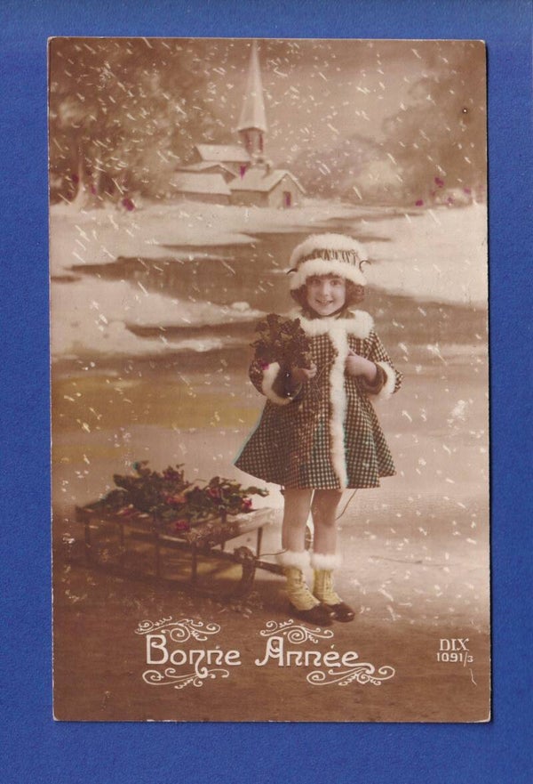 NOUVEL AN - Enfant - Neige