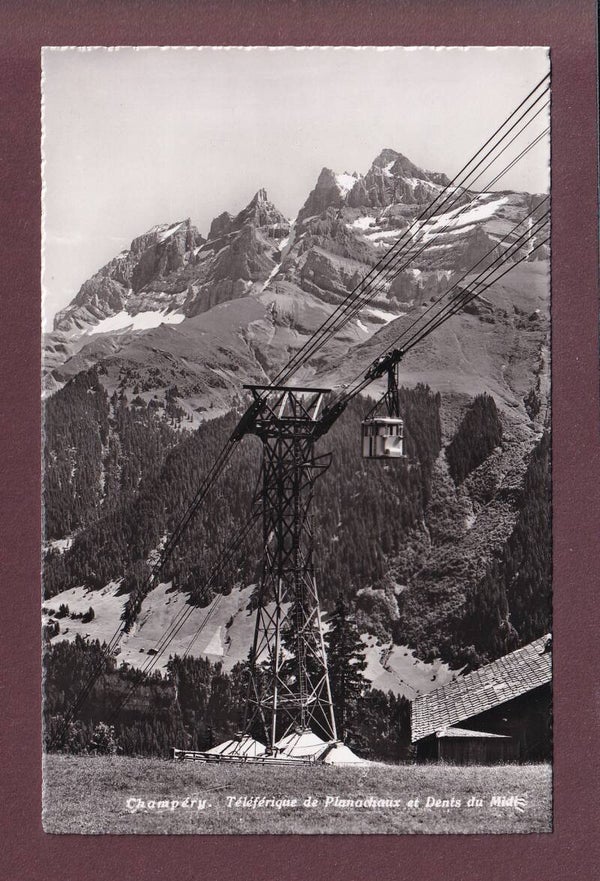 CHAMPERY - Téléférique de Planachaux