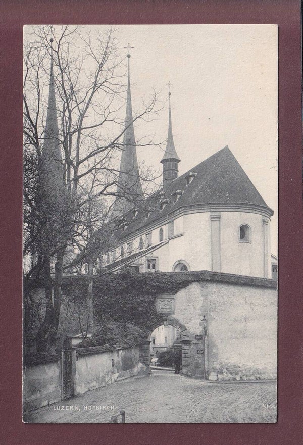 LUZERN - Hofkirche