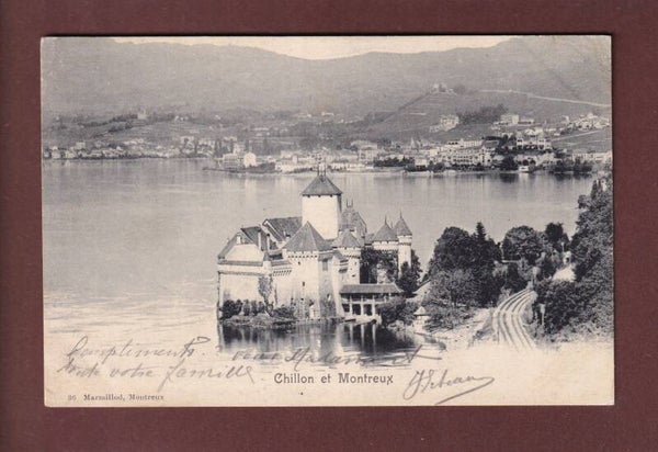CHILLON et Montreux - 1904