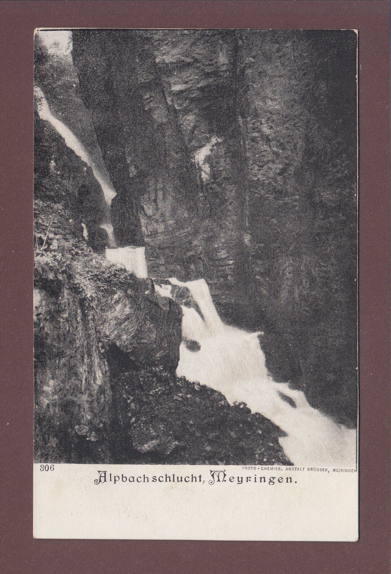MEIRINGEN - Alpbachschlucht