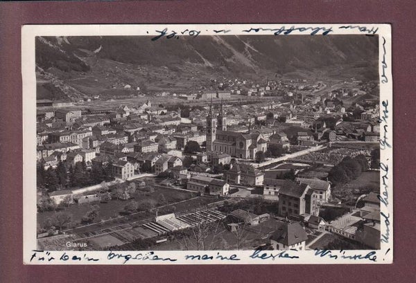 GLARUS - Teilansicht - 1938