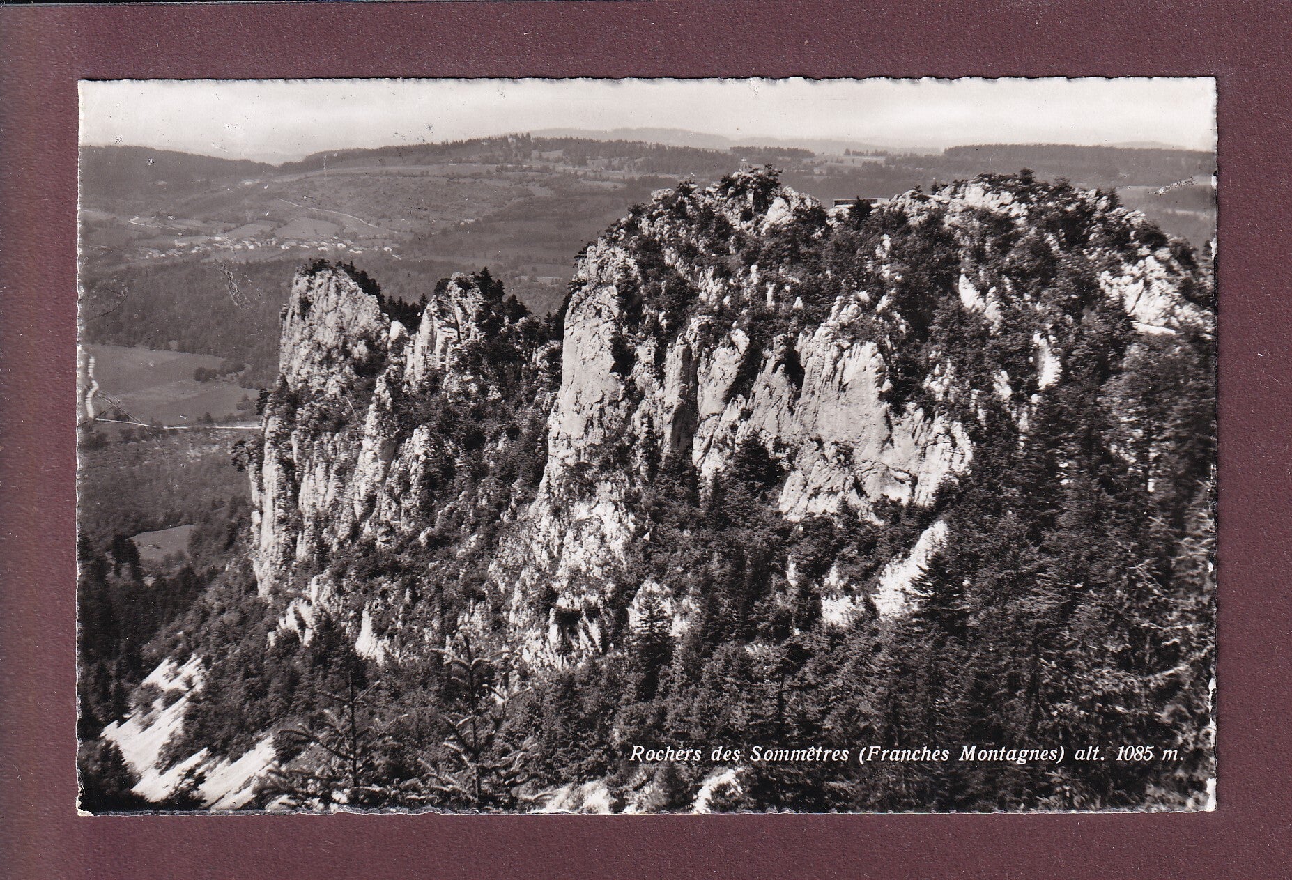 Franches Montagnes - ROCHERS DES SOMMÊTRES - 1955