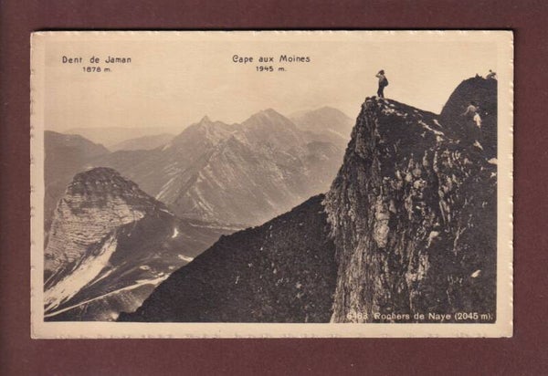 ROCHERS DE NAYE - Vue sur la Dent de Jaman