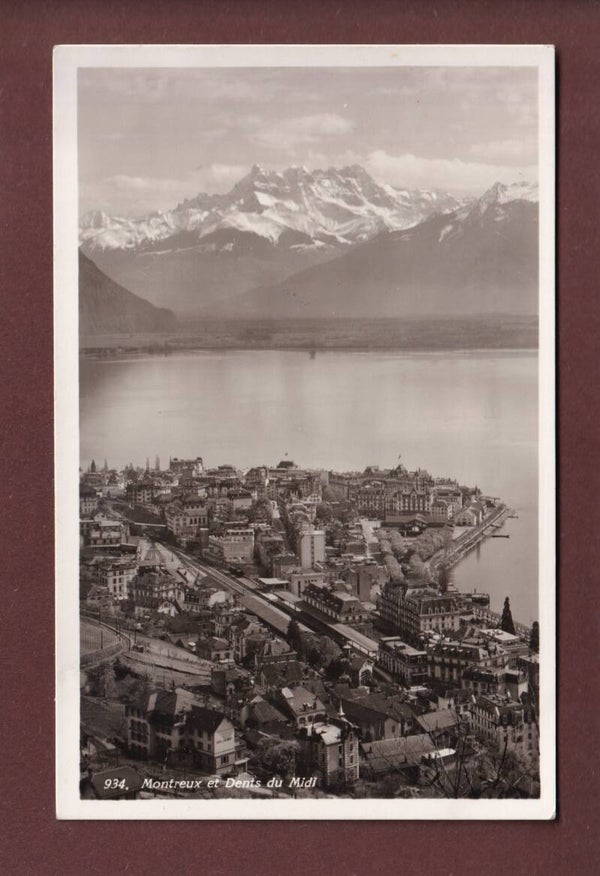 MONTREUX - Dents du Midi - 1936