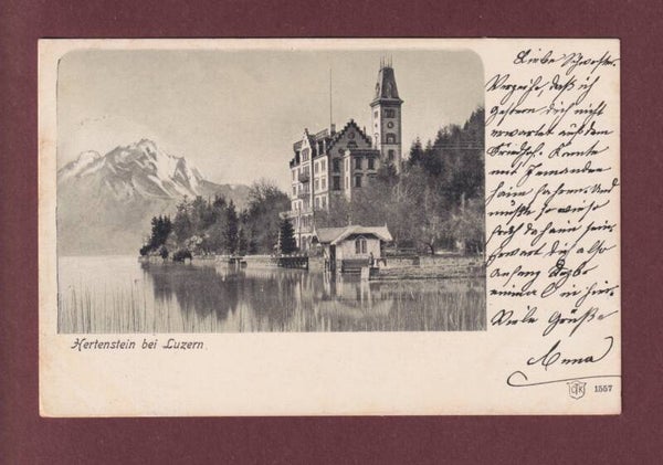 HERTENSTEIN bei Luzern - 1907