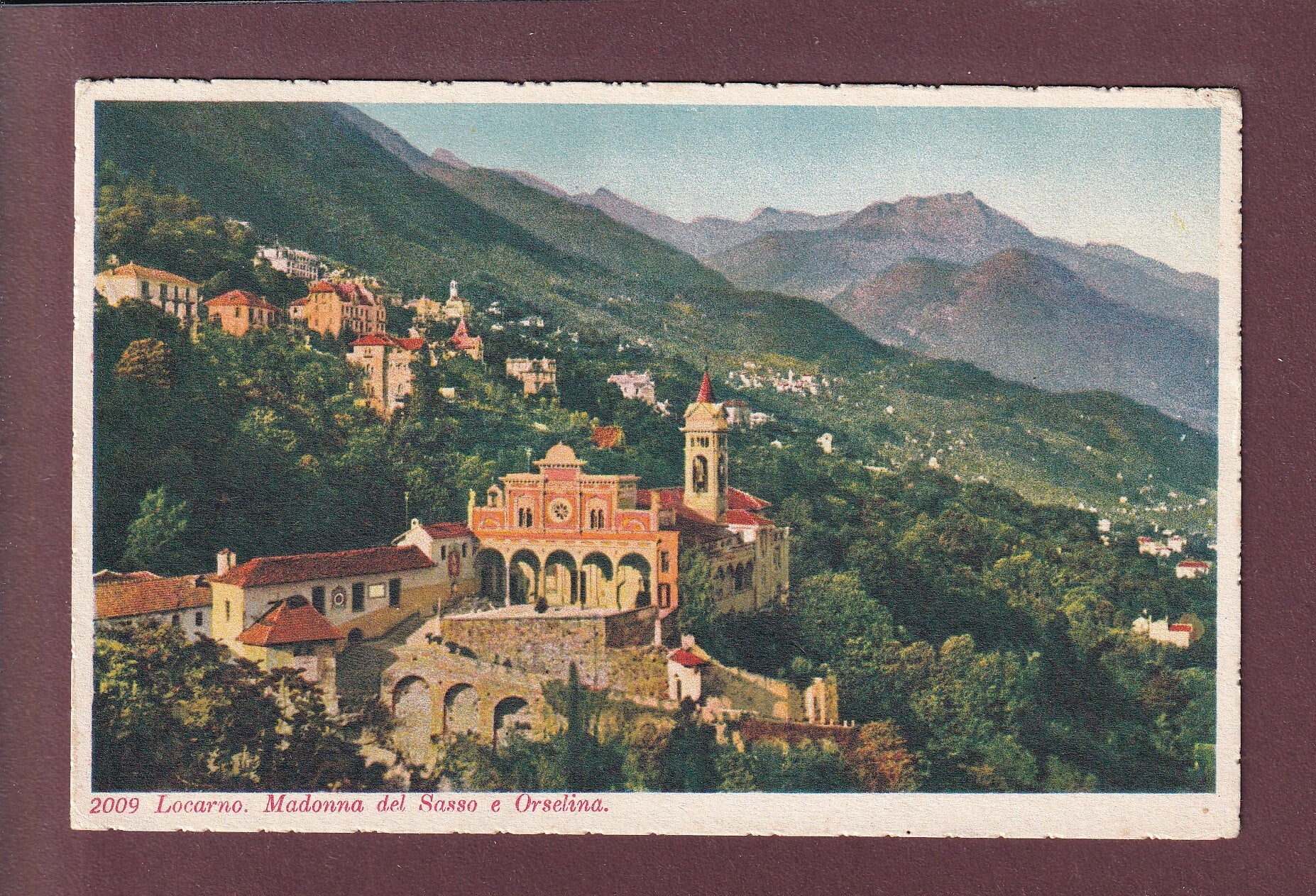 LOCARNO - Madonna del Sasso - 1945