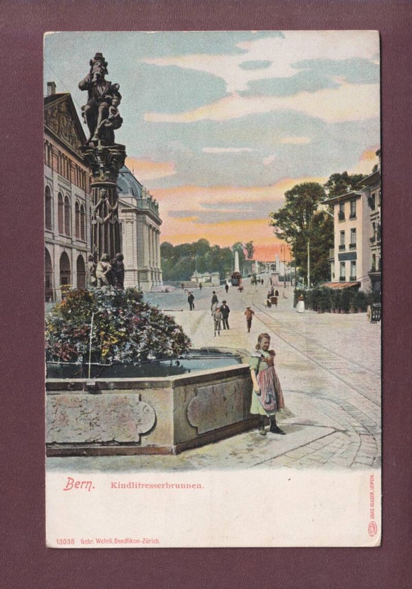 BERN - Kindlifresserbrunnen - Mädchen