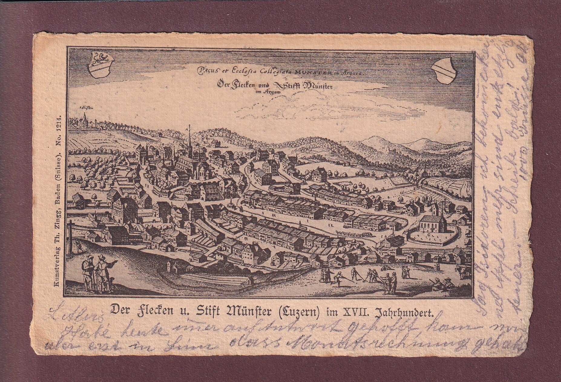 MÜNSTER (Luzern) - 1902