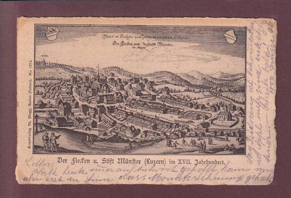 MÜNSTER (Luzern) - 1902
