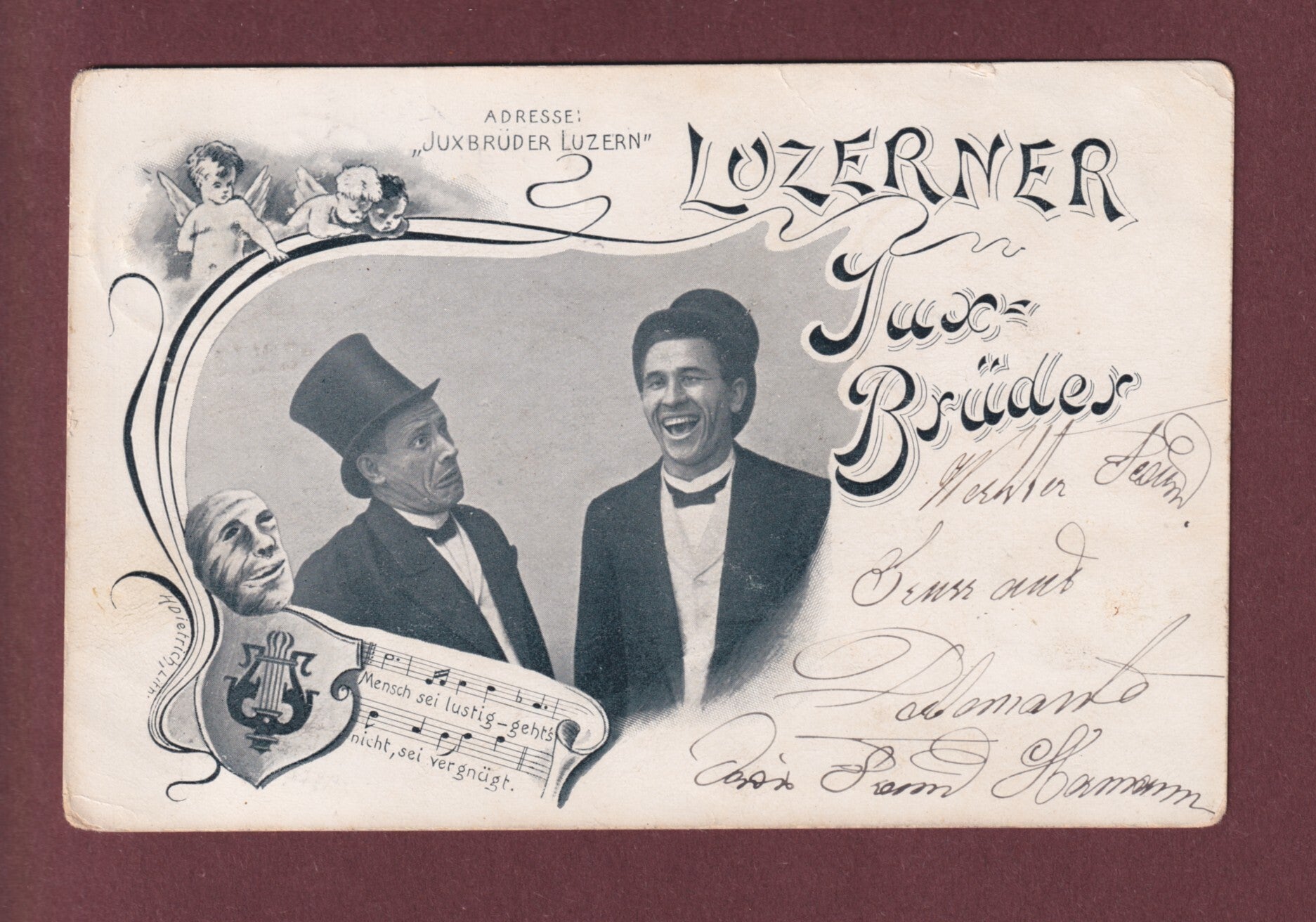 LUZERN - Juxbrüder - 1903
