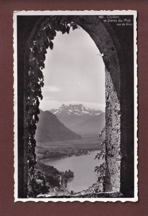 CHILLON vu de GLION - 1951