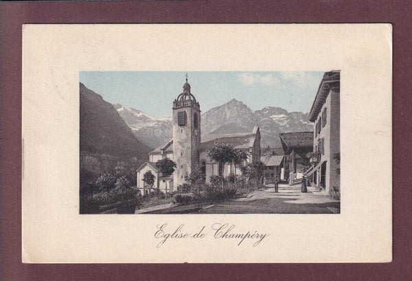 Eglise de CHAMPERY - 1911