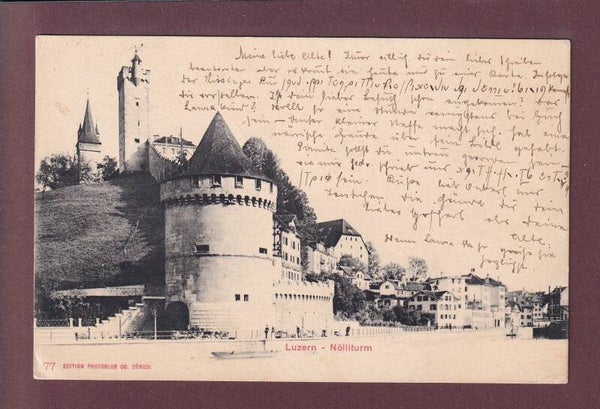 LUZERN - Nölliturm - 1902