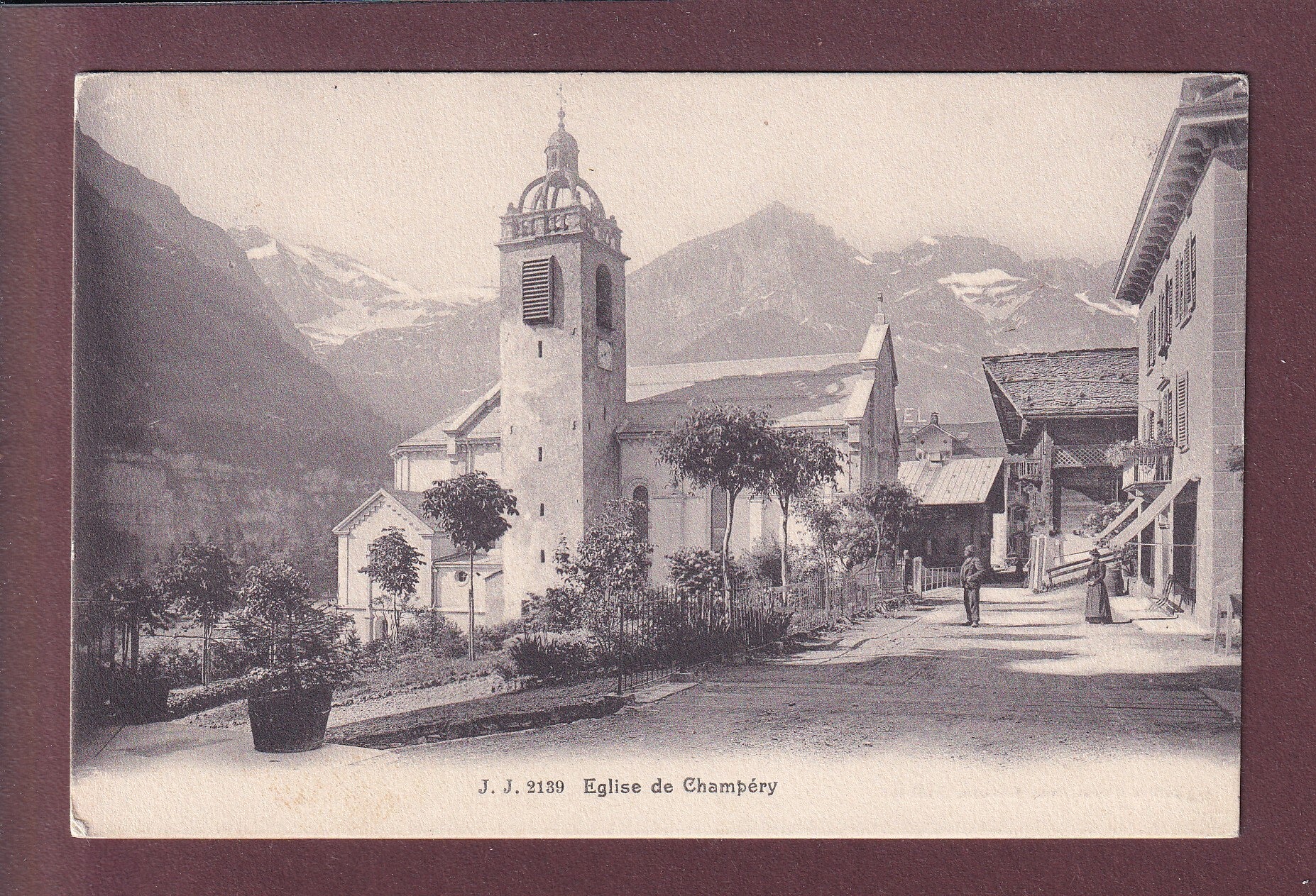 Eglise de CHAMPERY - 1911