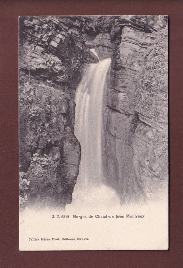 Gorges du CHAUDERON près Montreux