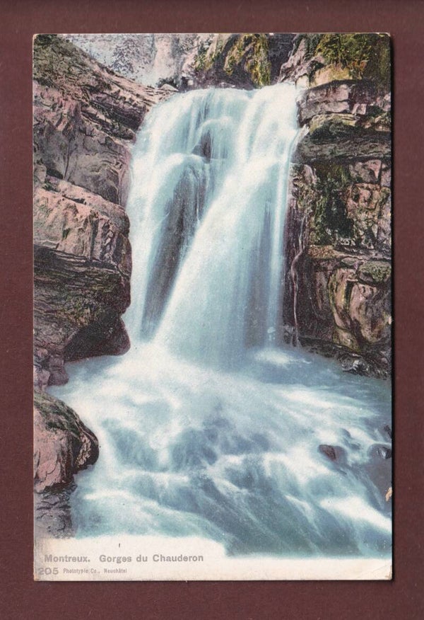 Gorges du CHAUDERON près Montreux