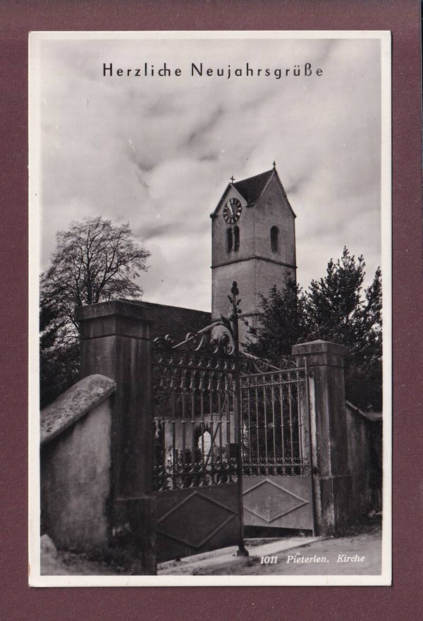 PIETERLEN - Kirche - Neujahr - 1945