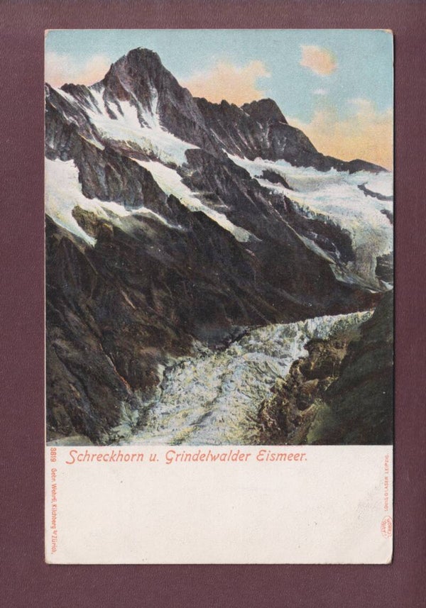 SCHRECKHORN - Grindelwalder Eismeer