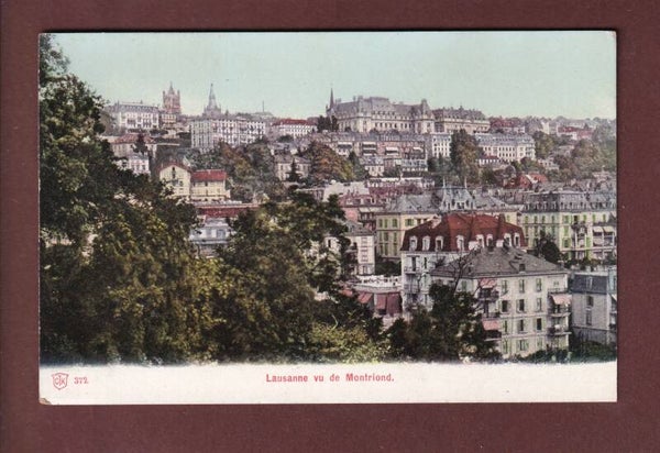 LAUSANNE vu de Montriond