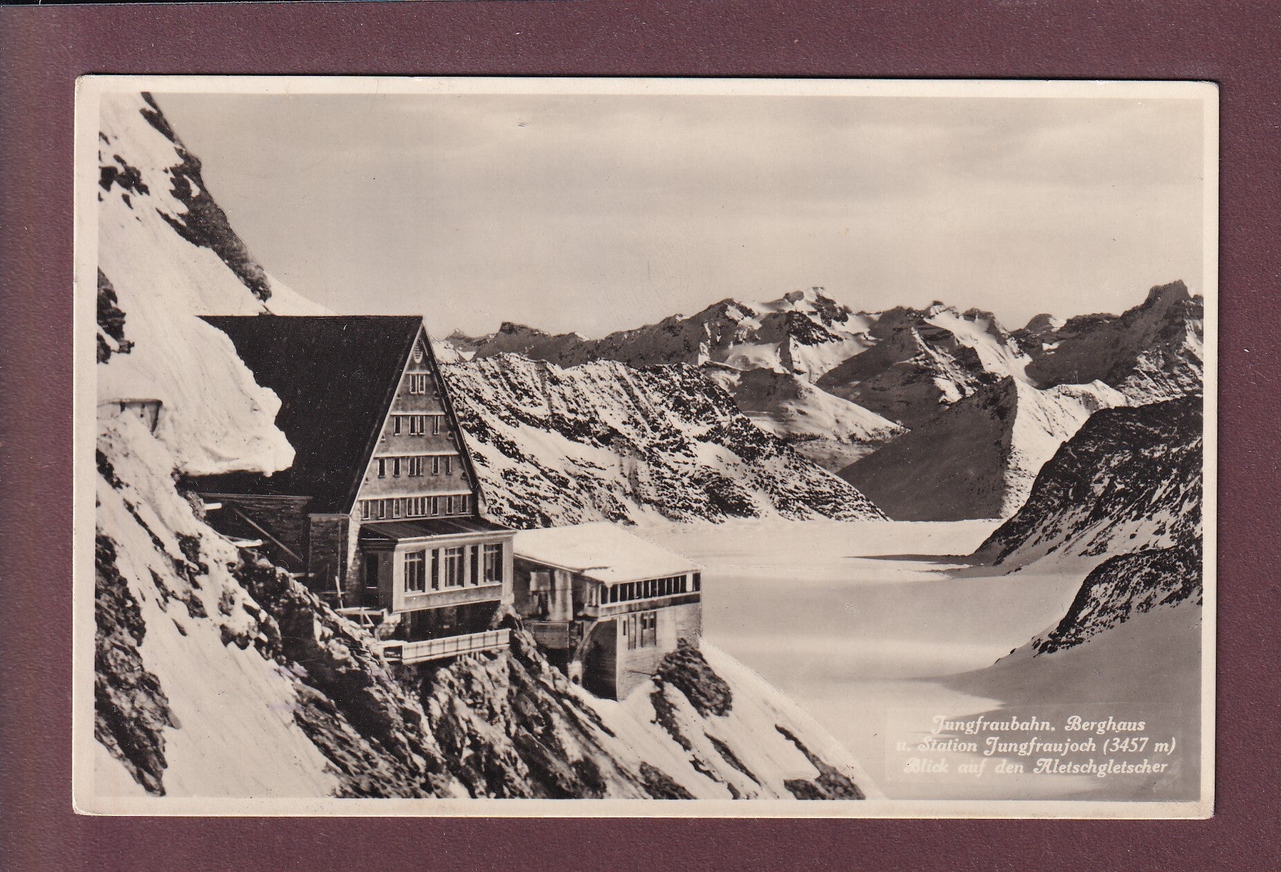 JUNGFRAUJOCH - Berghaus - Station