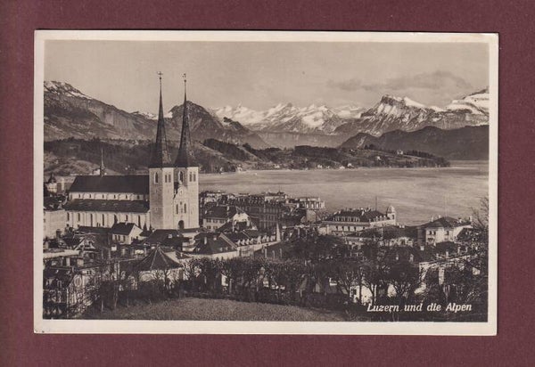 LUZERN - Hofkirche - 1928
