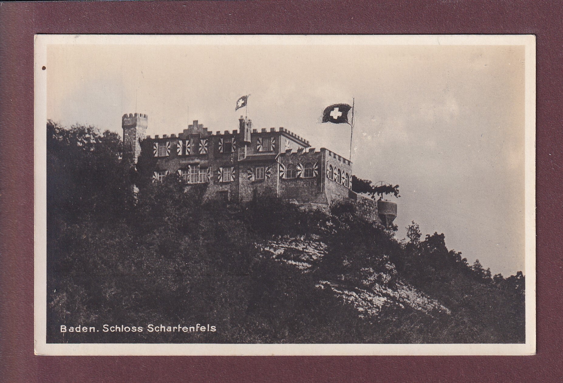 BADEN - Schloss Schartenfels - 1925