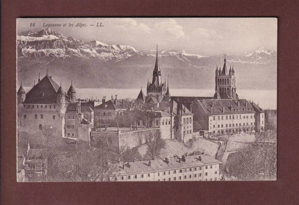 LAUSANNE - Cathédrale et Château