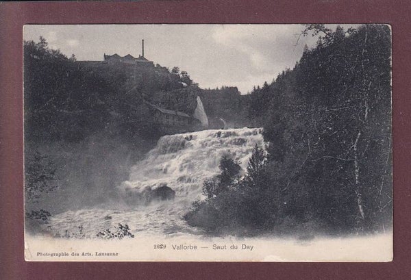 VALLORBE - Saut du Day - 1909