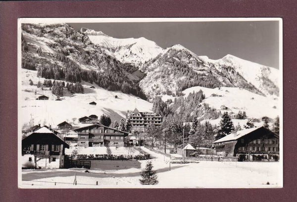 Photo - CHÂTEAU D'OEX en hiver - 1953