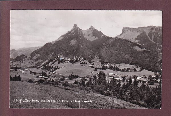 GRUYERES - Dent de Broc et du Chamois - 1973