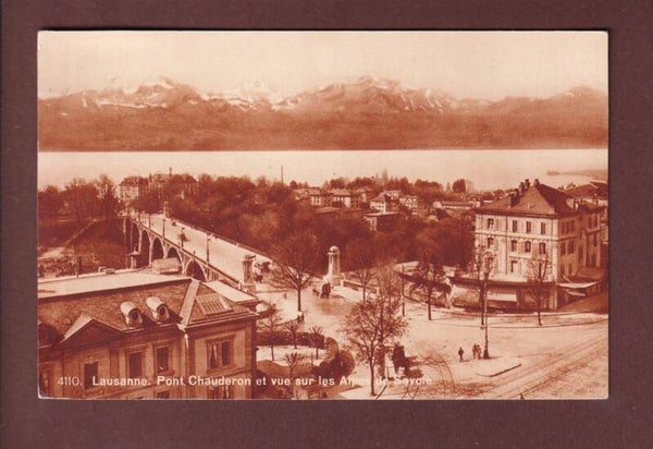 LAUSANNE - Entrée du Pont Chaudron - 1931