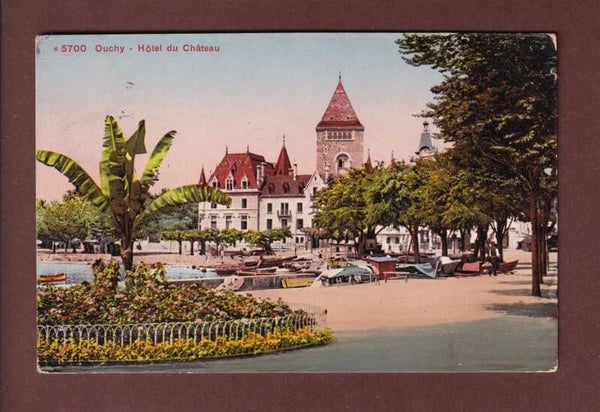 LAUSANNE - Château d'Ouchy - 1912
