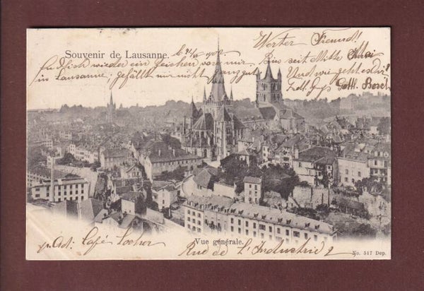 Souvenir de LAUSANNE - 1902