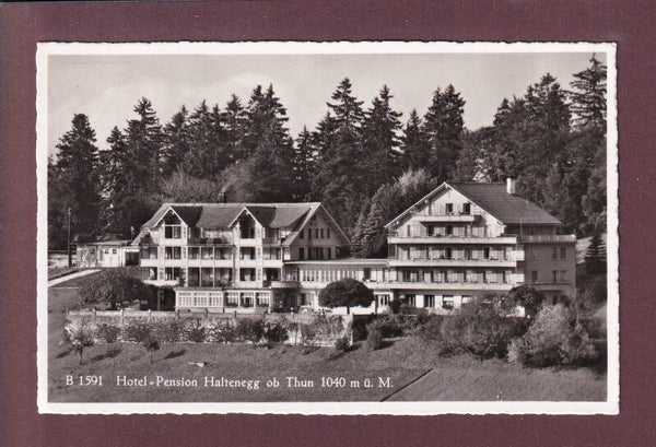 HALTENEGG ob Thun - Hotel-Pension - 1959
