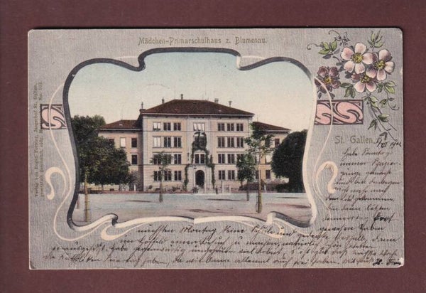 ST. GALLEN - Mädchen-Primarschulhaus z. Blumenau