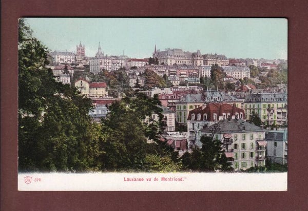 LAUSANNE vu de Montriond