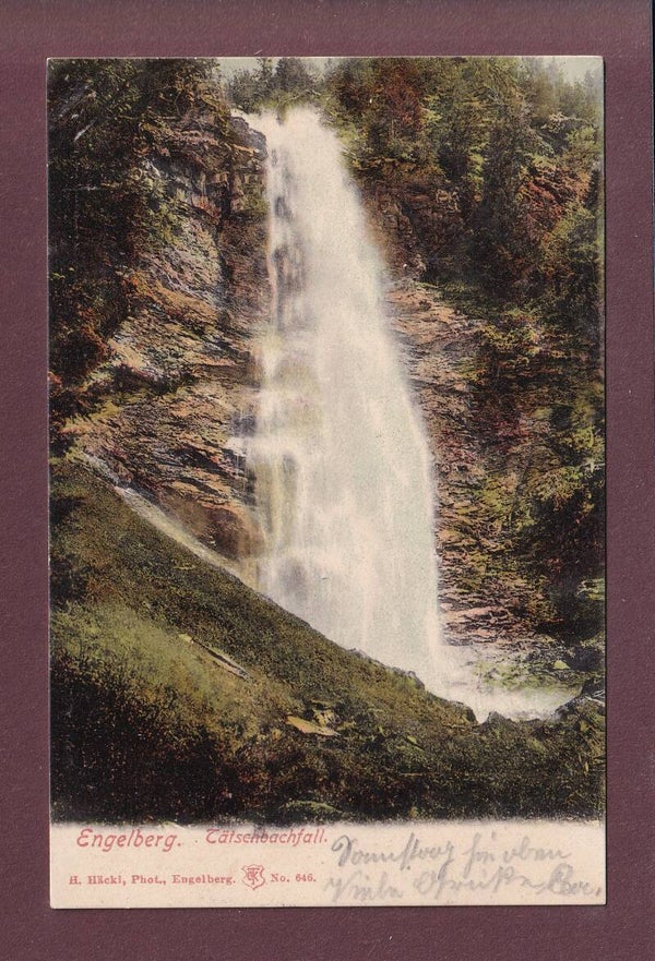 ENGELBERG - Tätschbachfall - 1906