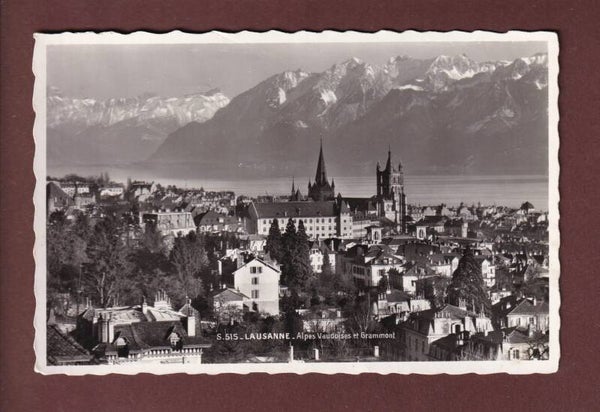 LAUSANNE et le Grammont - 1937