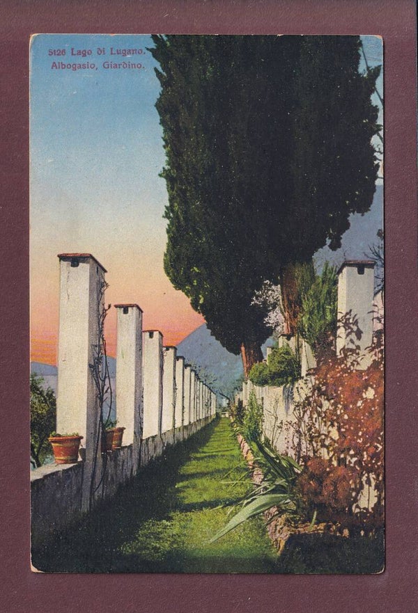 ALBOGASIO - Giardino - 1921