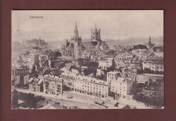 LAUSANNE - Vue partielle - 1910