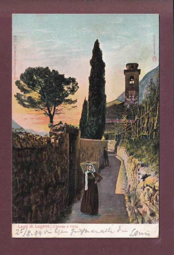 Chiesa a ORIA - Vicolo - 1909