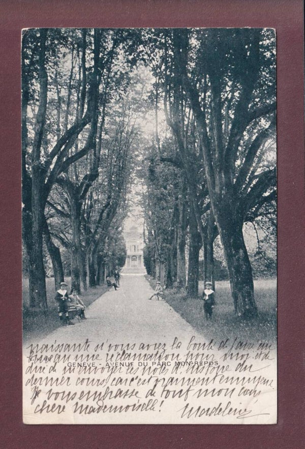 GENEVE - Parc Mon Repos - Enfants - 1905