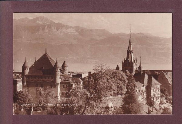 LAUSANNE - Château - Dent d'Oche
