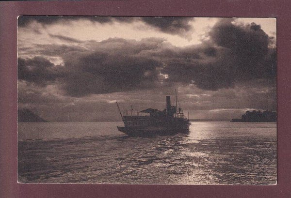 LAC LEMAN - Départ de bateau CGN