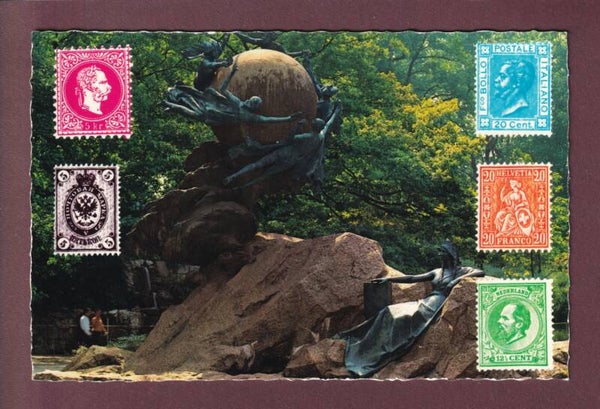 BERN - Weltpostdenkmal