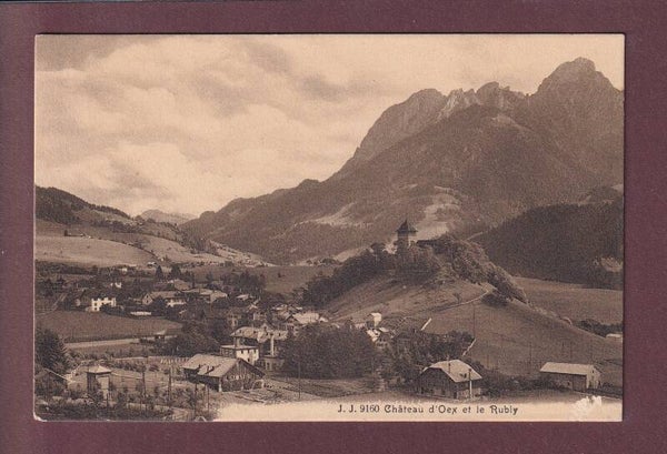 CHÂTEAU D'OEX - Rubly